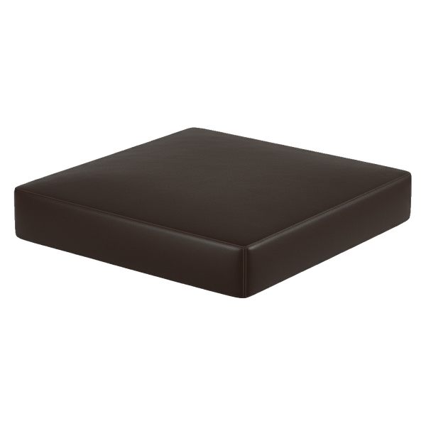 Taittopatja mittojen mukaan, nahka - Dark brown - S3002
