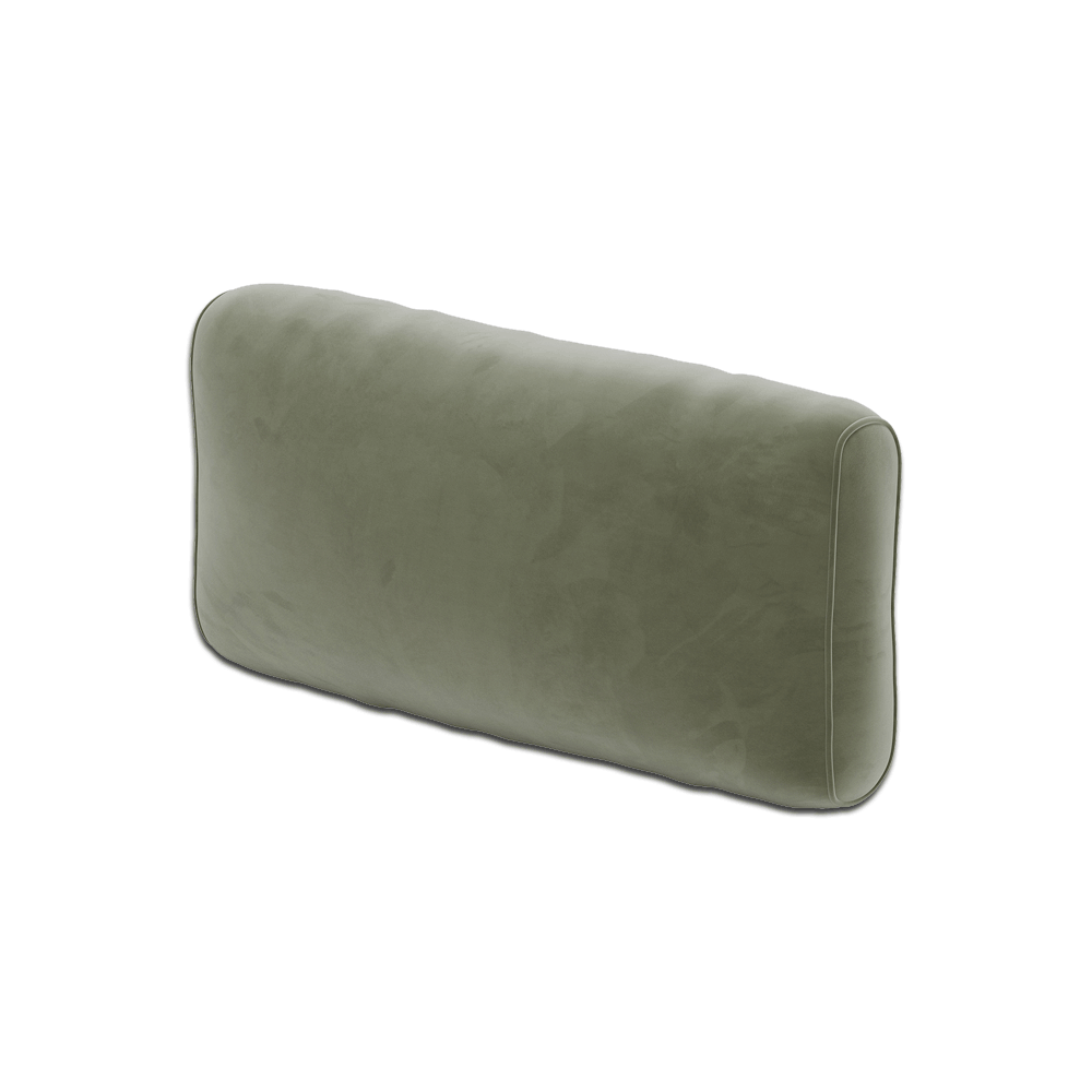 Katso kuva koko näytöllä Pehmeä selkänojatyyny mittojen mukaan, Velour