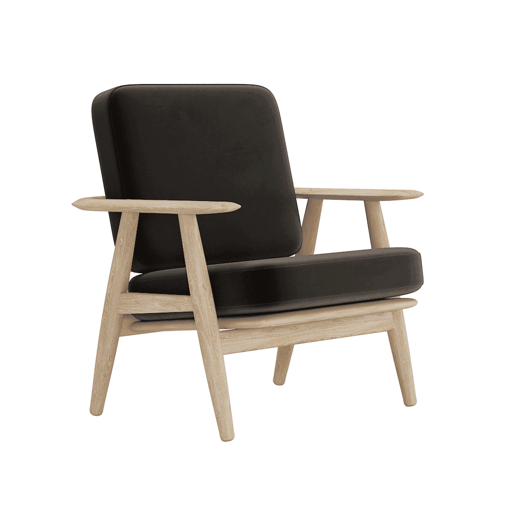 Katso kuva koko näytöllä Pehmustesetti Wegner GE 240/290 -tuoliin, veluuri