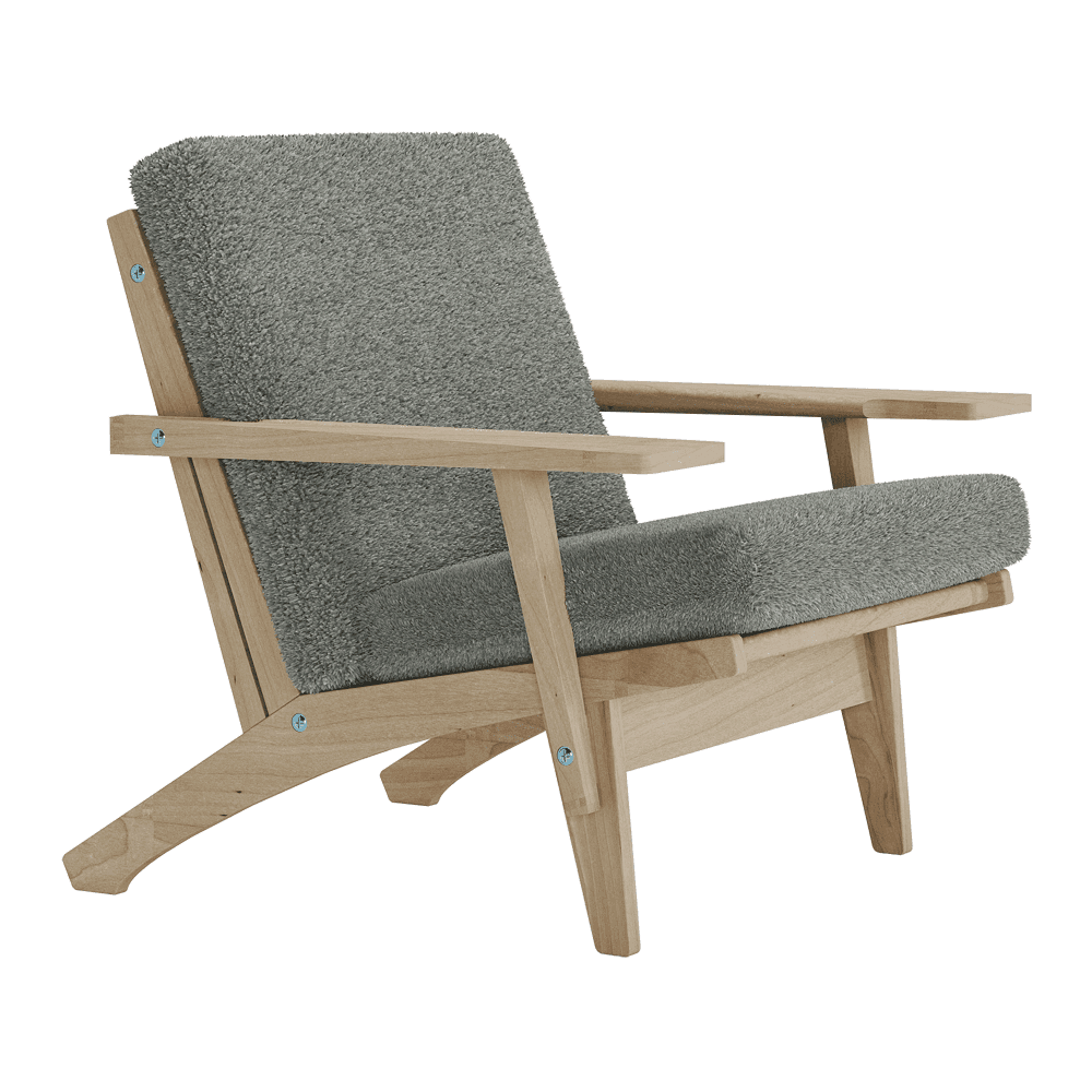 Katso kuva koko näytöllä Pehmustesetti Wegner GE 370 -tuoliin, buklee