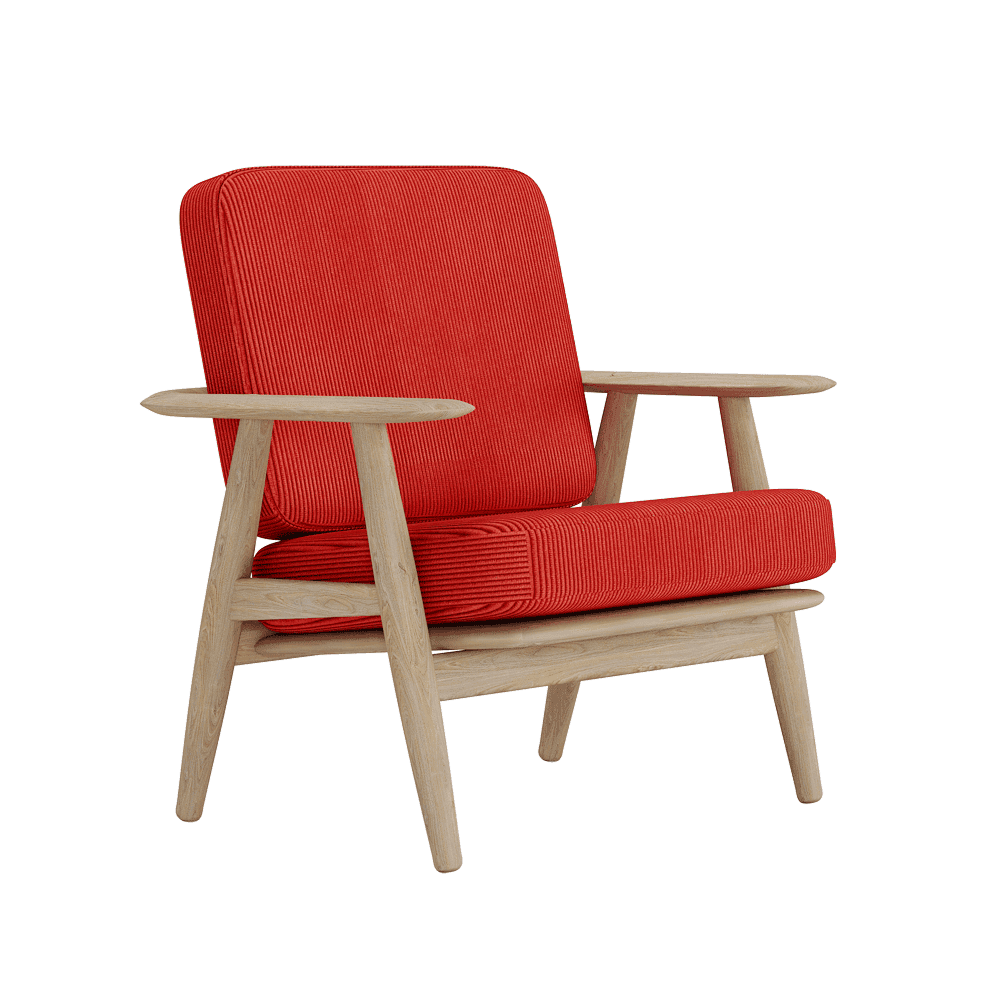 View image full screen Pehmustesetti Wegner GE 240/290 -tuoliin, Velvet
