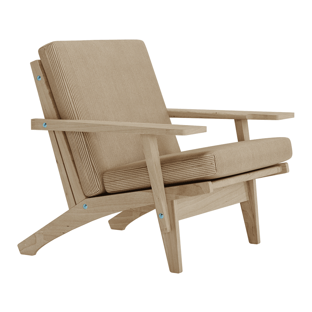 Katso kuva koko näytöllä Pehmustesetti Wegner GE 370 -tuoliin, Velvet