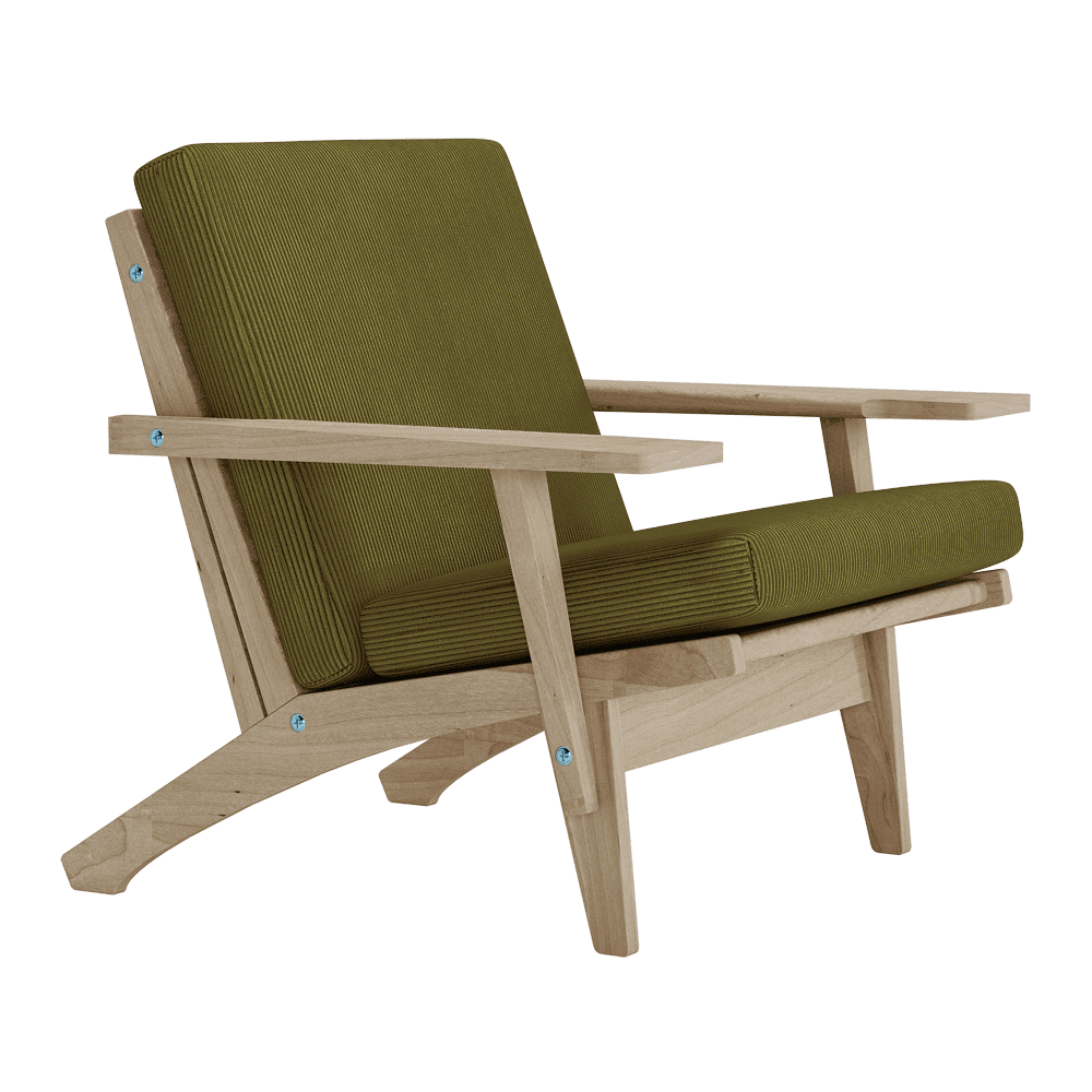 Katso kuva koko näytöllä Pehmustesetti Wegner GE 370 -tuoliin, Velvet