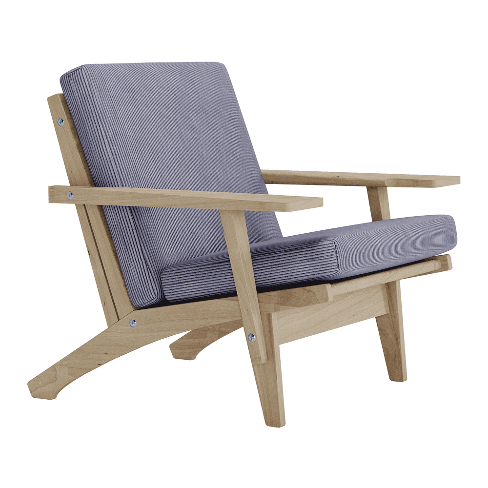 Katso kuva koko näytöllä Pehmustesetti Wegner GE 370 -tuoliin, Velvet