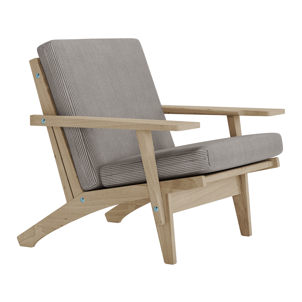 Katso kuva koko näytöllä Pehmustesetti Wegner GE 370 -tuoliin, Velvet