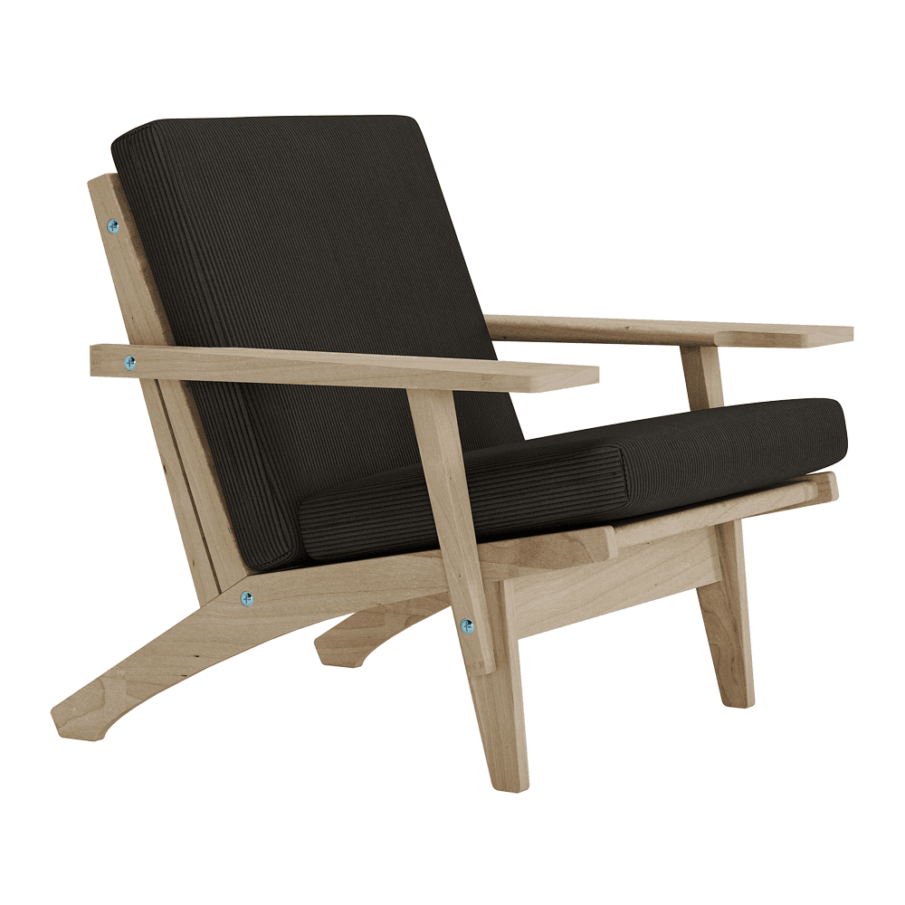 Katso kuva koko näytöllä Pehmustesetti Wegner GE 370 -tuoliin, Velvet
