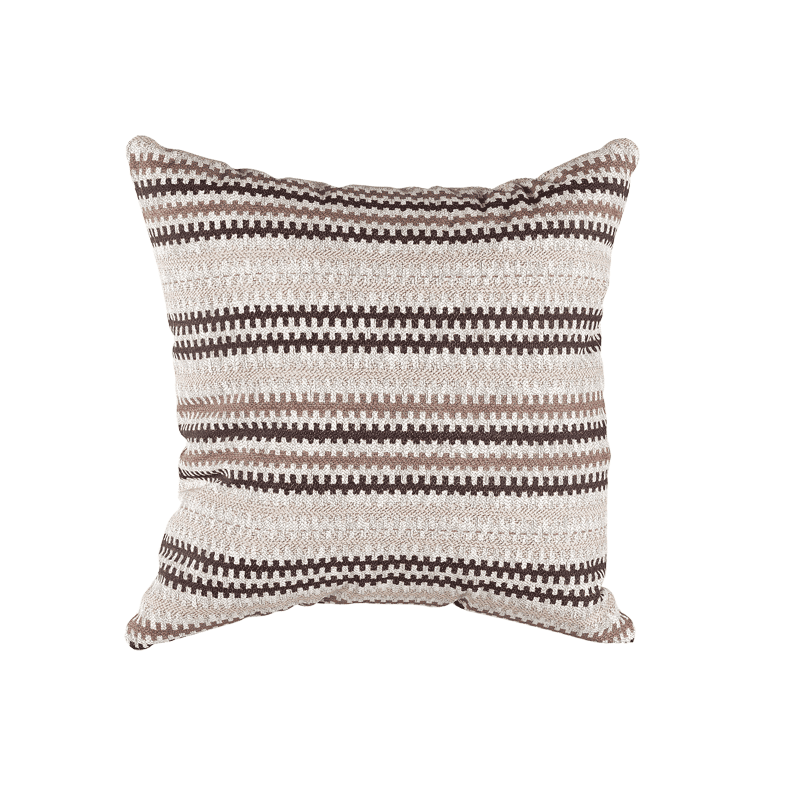 Katso kuva koko näytöllä Koristetyyny mittojen mukaan, buklee-jacquard