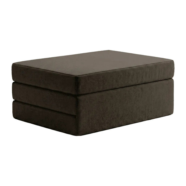 Taittopatja mittojen mukaan, Velour - Deep gray - S6013