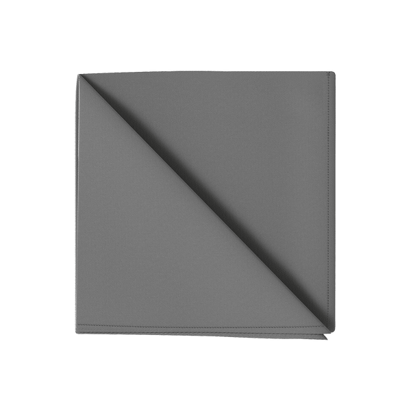 Puuvillainen lautasliina, sanforoitu - Grey - D1004,