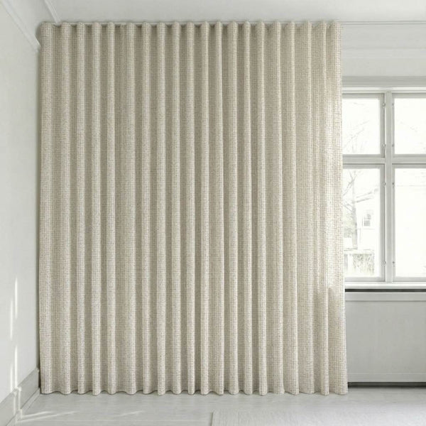 Puoliläpikuultava verho mittojen mukaan – Disa - Cream - C2400