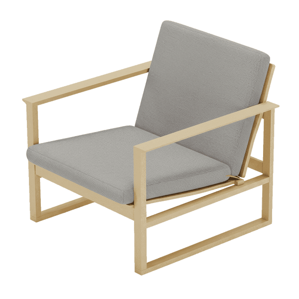Pehmustesetti Børge Mogensen 2256 -tuoliin, Cosy - Light grey - S8106
