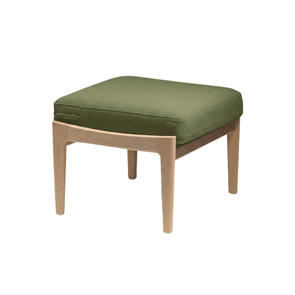 Pehmuste Wegner GE 290S -jakkaraan, villa - Green - S7006