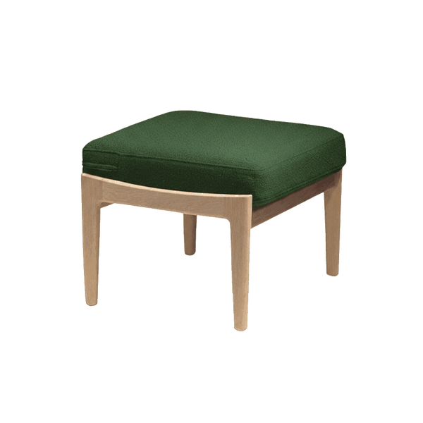 Pehmuste Wegner GE 290S -jakkaraan, villa - Green - S7007