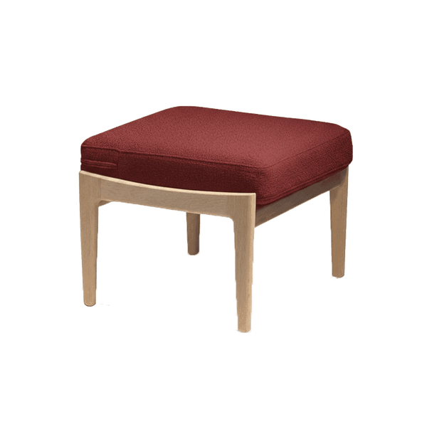 Pehmuste Wegner GE 290S -jakkaraan, villa - Red - S7004