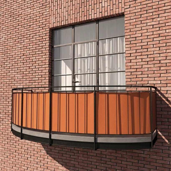 Parvekkeen näkösuoja Sunproof-olefiinia - Rust - S5213