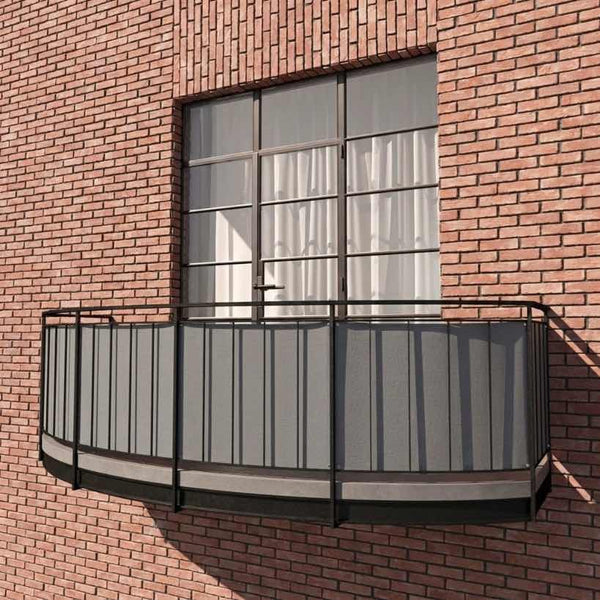 Parvekkeen näkösuoja Sunproof-olefiinia - Silver - S5206
