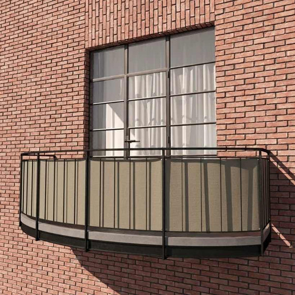 Parvekkeen näkösuoja Sunproof-olefiinia - Smoke - S5203