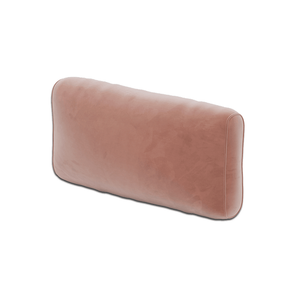 Pehmeä selkänojatyyny mittojen mukaan, Velour - Nostalgia. - S6003