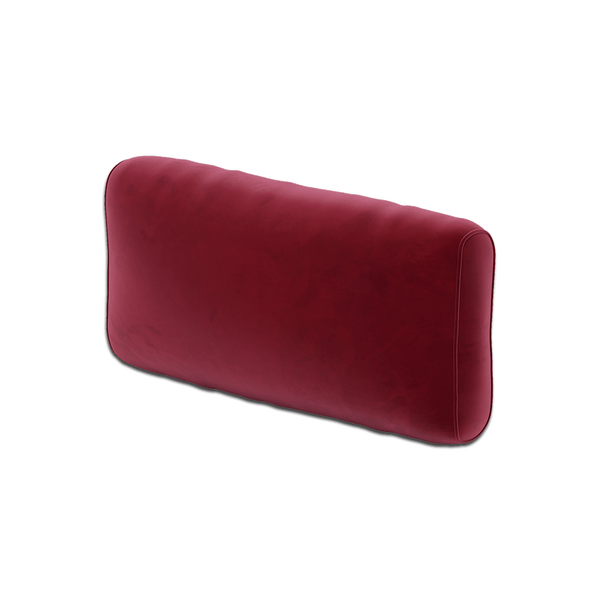 Pehmeä selkänojatyyny mittojen mukaan, Velour - Vino. - S6008