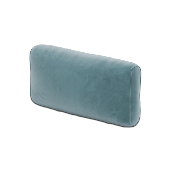 Pehmeä selkänojatyyny mittojen mukaan, Velour - Cloud. - S6017