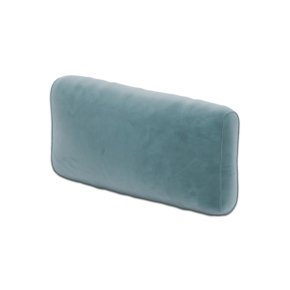 Pehmeä selkänojatyyny mittojen mukaan, Velour