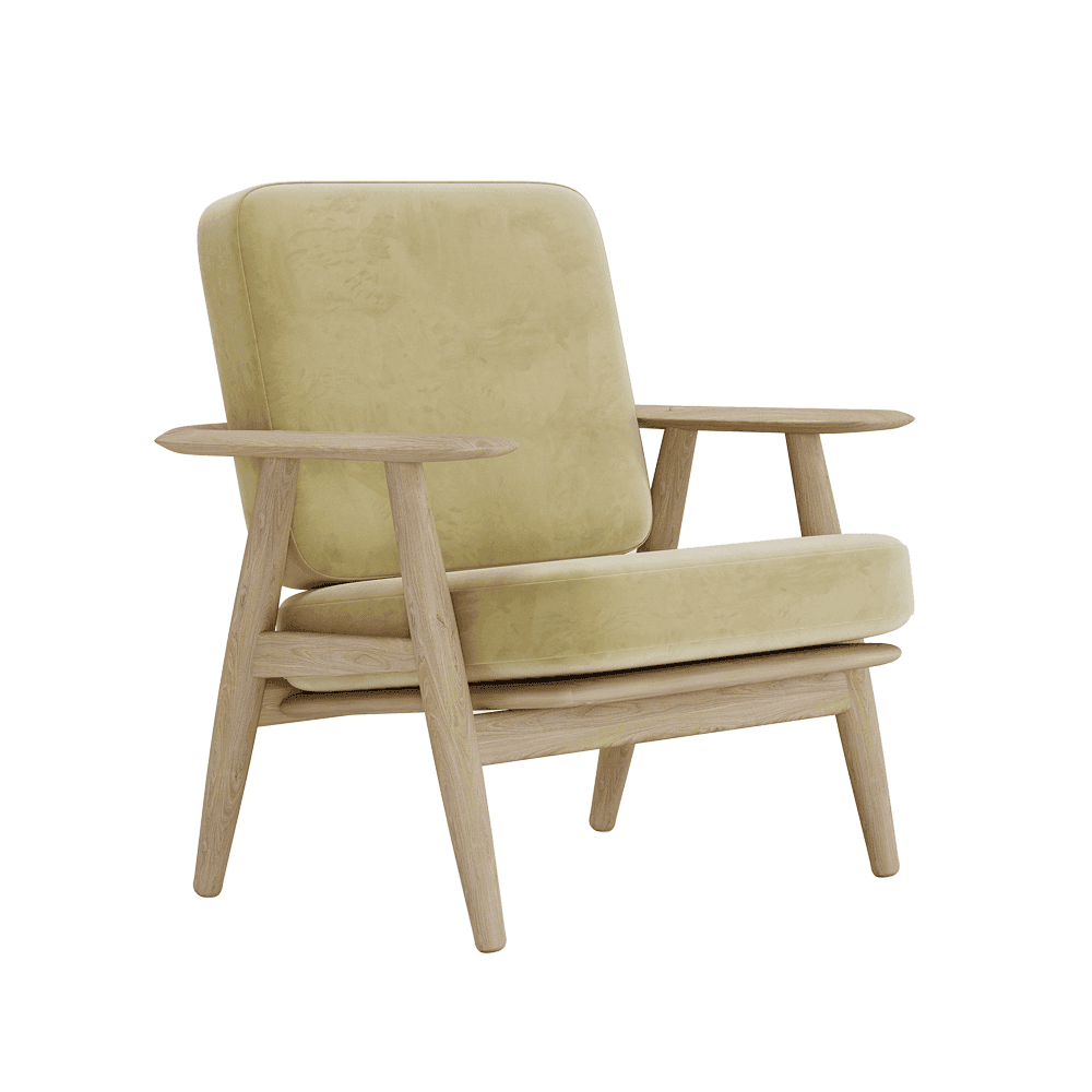 Pehmustesetti Wegner GE 240/290 -tuoliin, veluuri