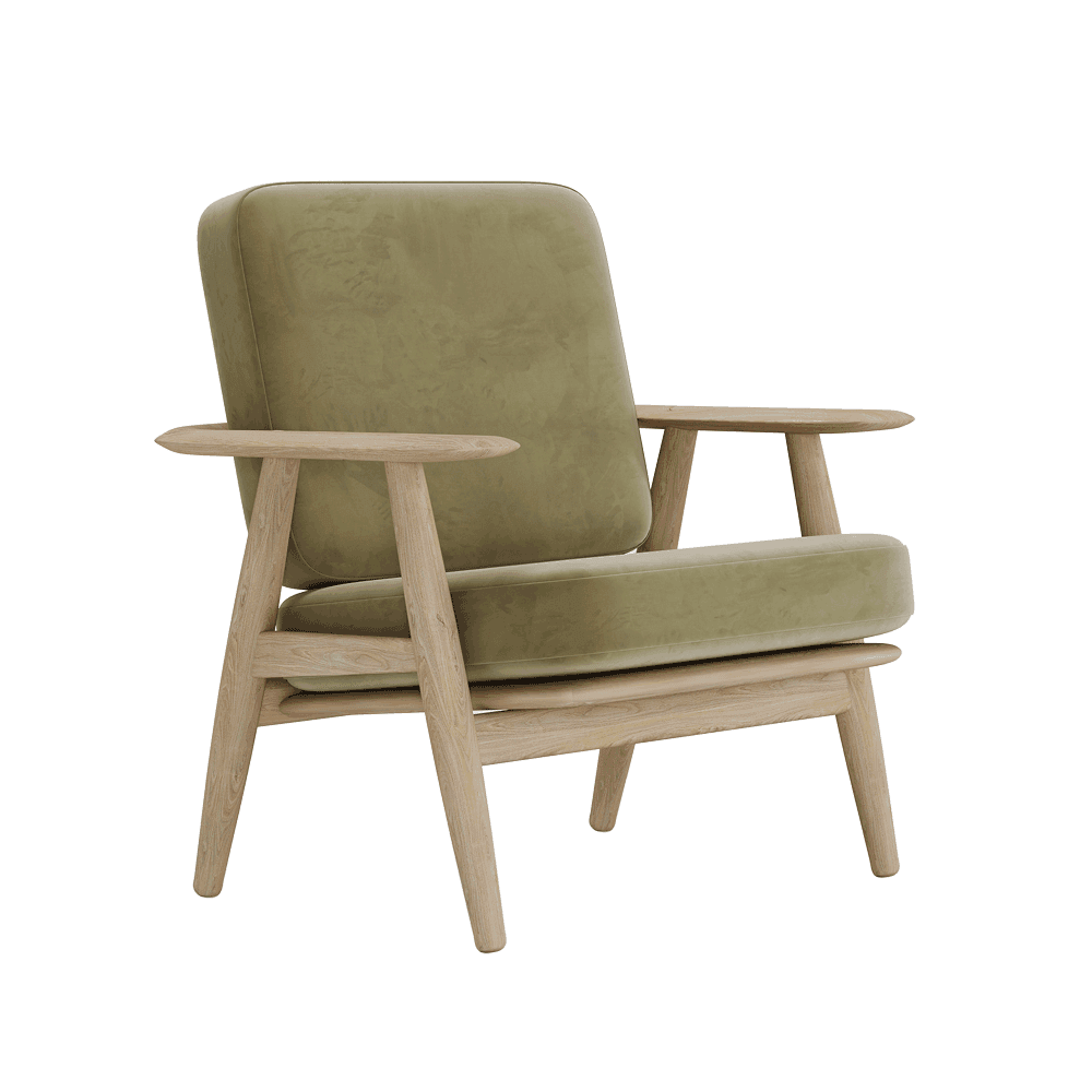 Pehmustesetti Wegner GE 240/290 -tuoliin, veluuri