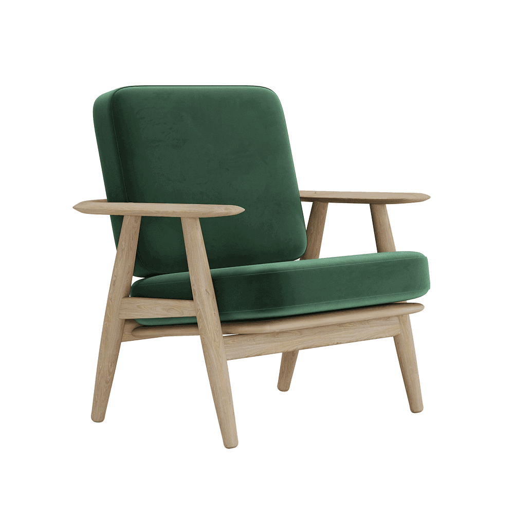 Pehmustesetti Wegner GE 240/290 -tuoliin, veluuri