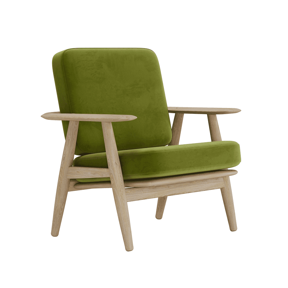 Pehmustesetti Wegner GE 240/290 -tuoliin, veluuri