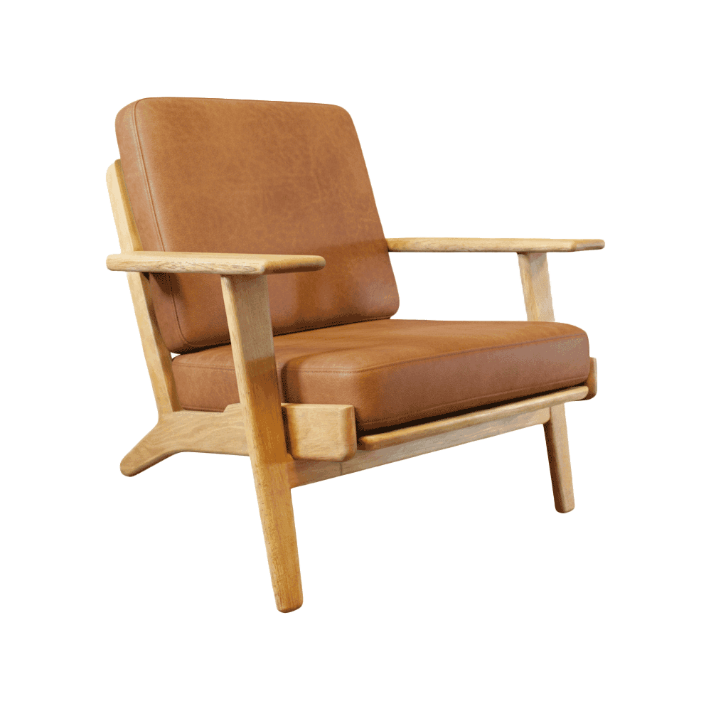 Pehmustesetti Wegner GE 240/290, nahka