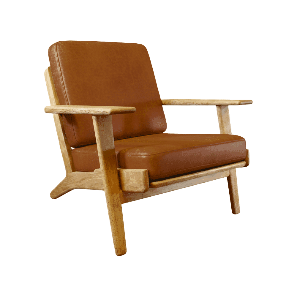 Pehmustesetti Wegner GE 240/290, nahka