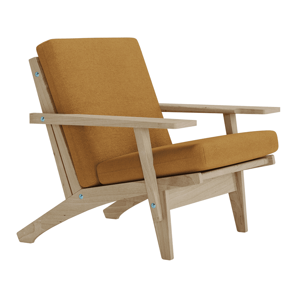 Pehmustesetti Wegner GE 370 -tuoliin, villa