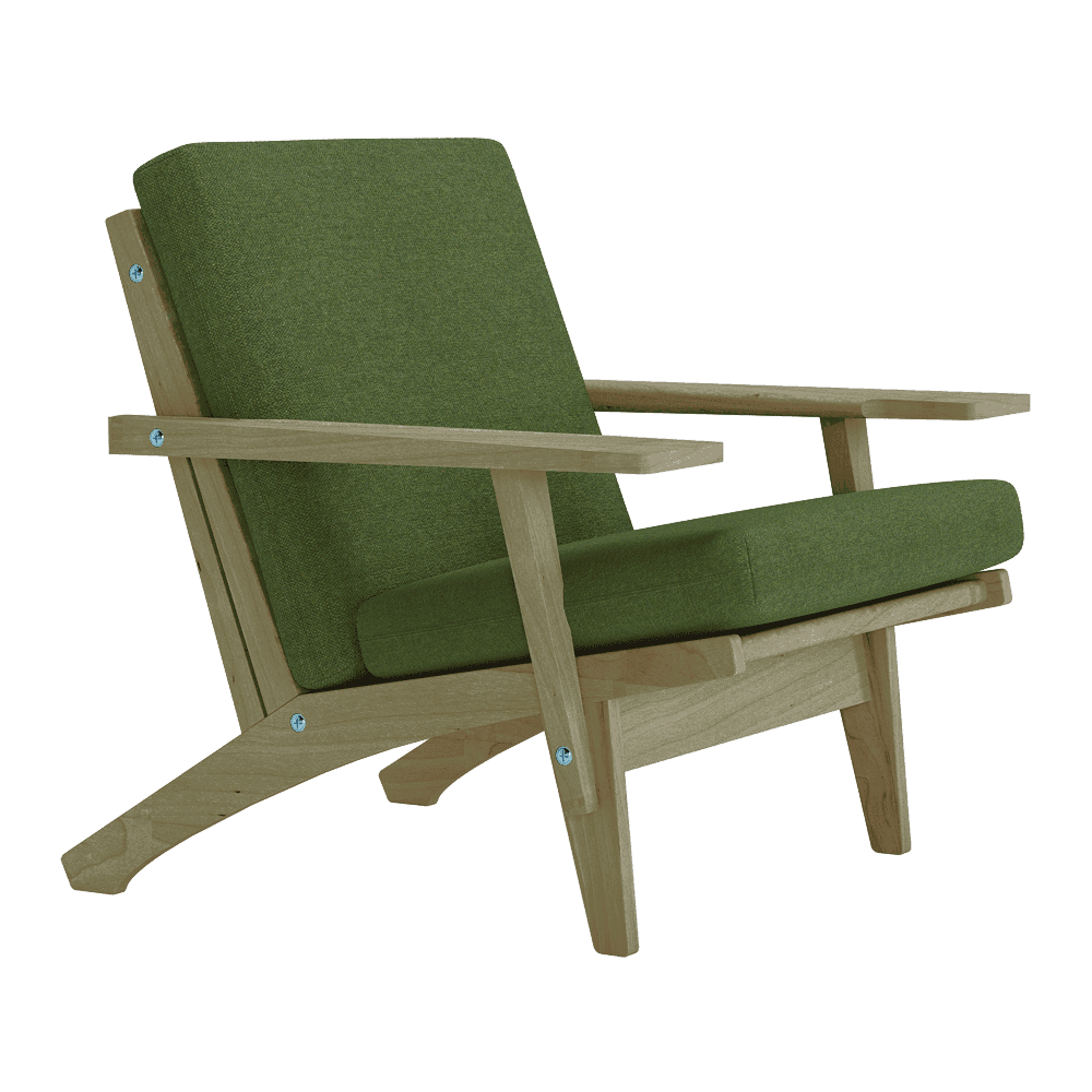 Pehmustesetti Wegner GE 370 -tuoliin, villa