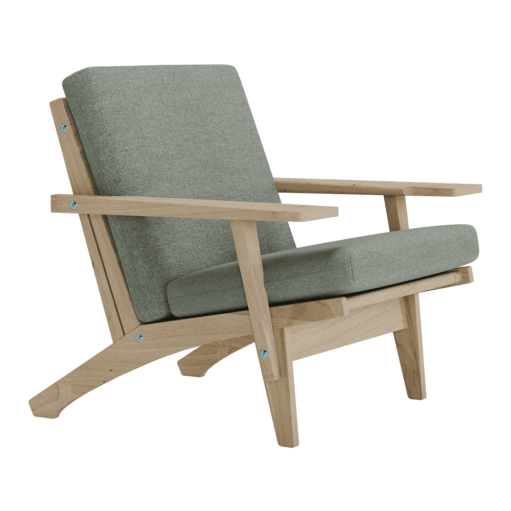Pehmustesetti Wegner GE 370 -tuoliin, villa