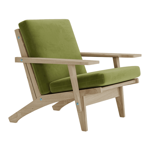 Istuintyyny mittojen mukaan, veluuri - Olive - S6020.