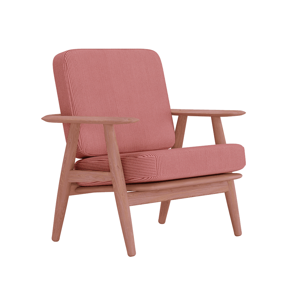 Pehmustesetti Wegner GE 240/290 -tuoliin, Velvet