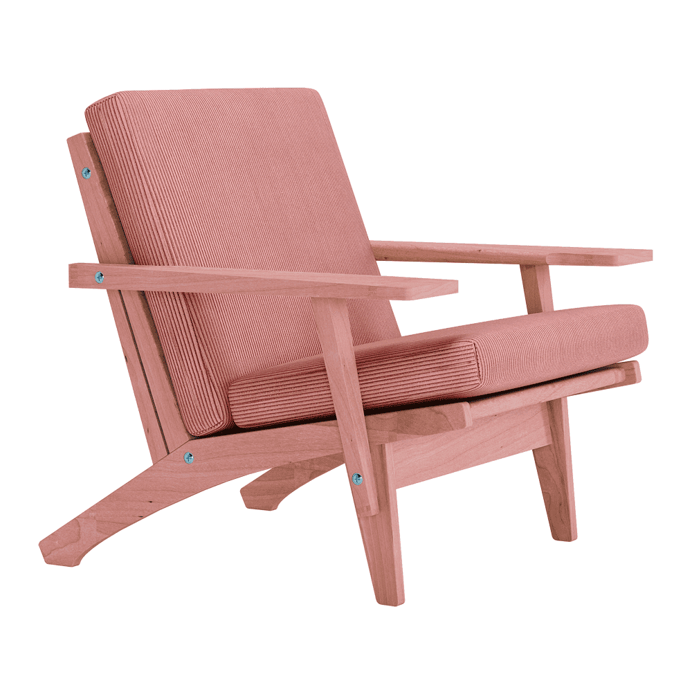 Pehmustesetti Wegner GE 370 -tuoliin, Velvet