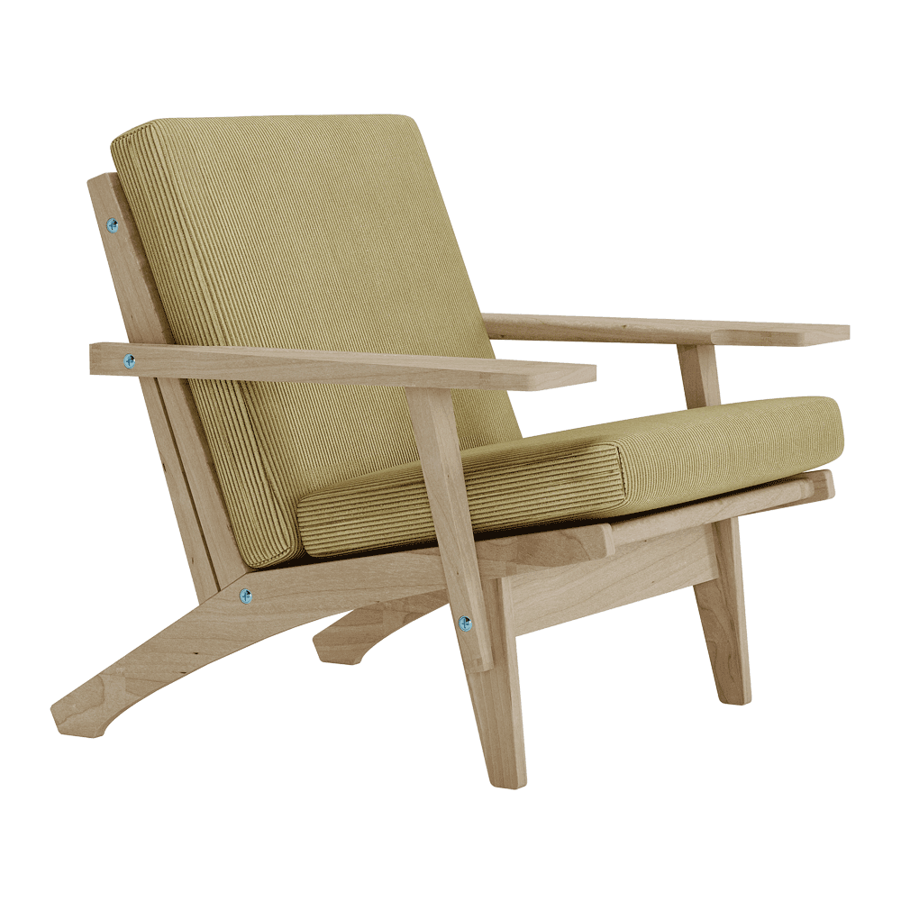 Pehmustesetti Wegner GE 370 -tuoliin, Velvet