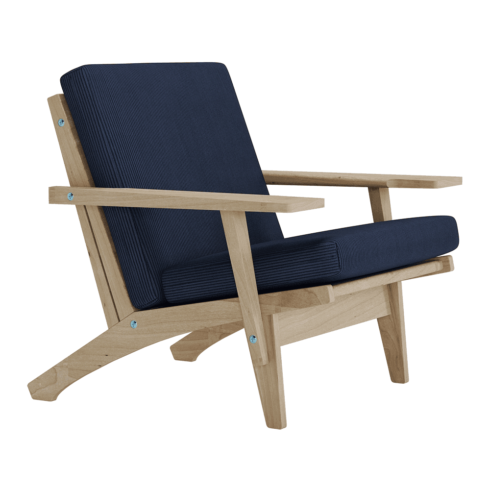 Pehmustesetti Wegner GE 370 -tuoliin, Velvet