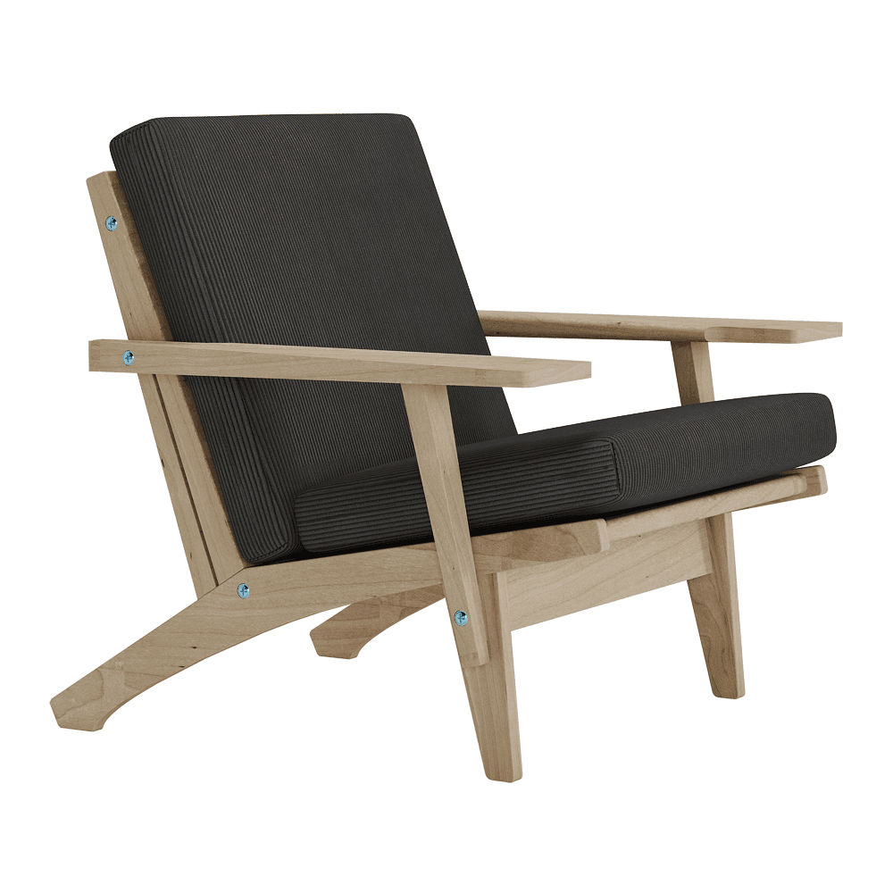 Pehmustesetti Wegner GE 370 -tuoliin, Velvet