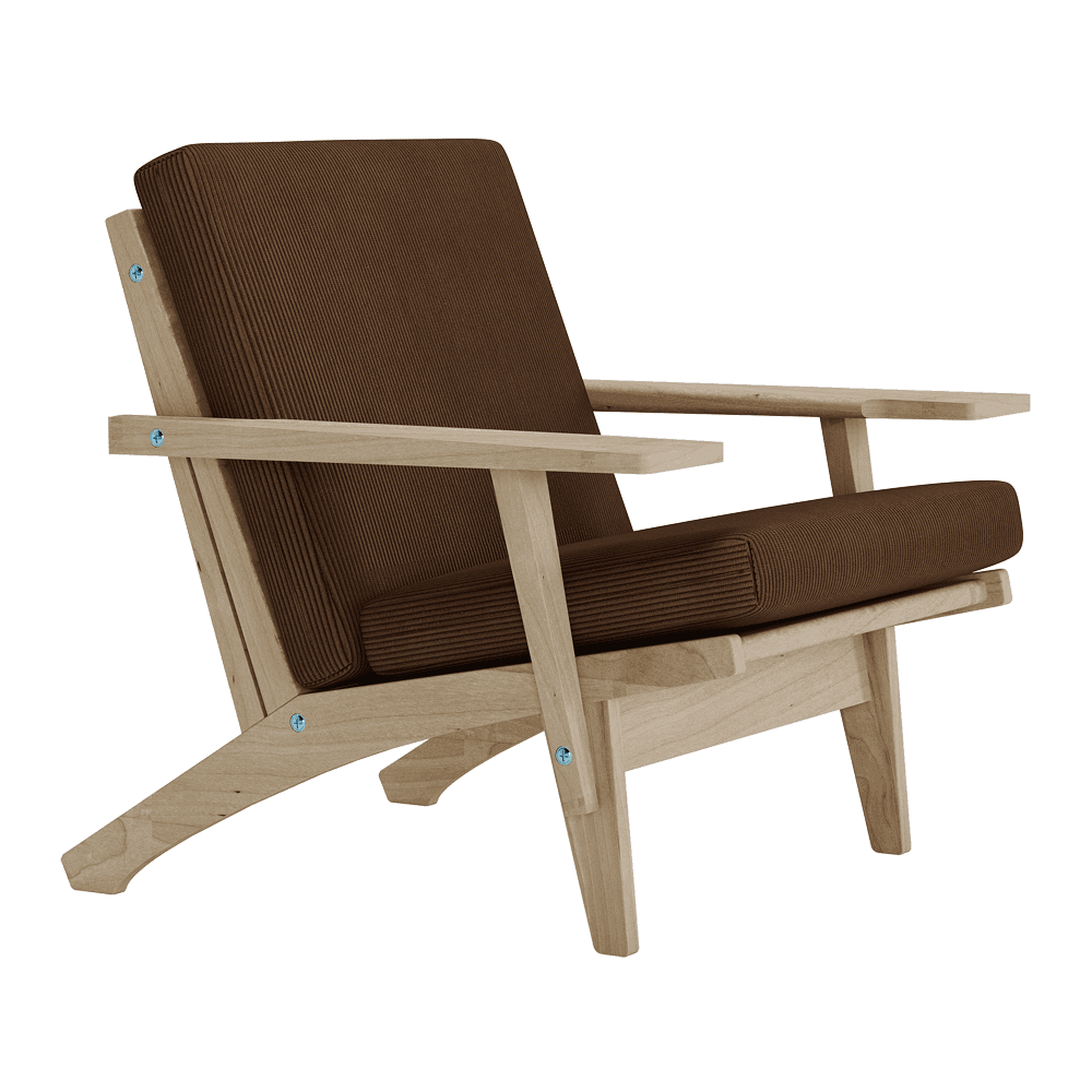 Pehmustesetti Wegner GE 370 -tuoliin, Velvet