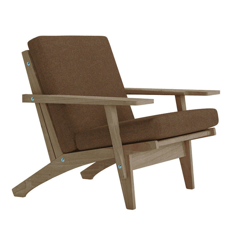 Pehmustesetti Wegner GE 370 -tuoliin, villa