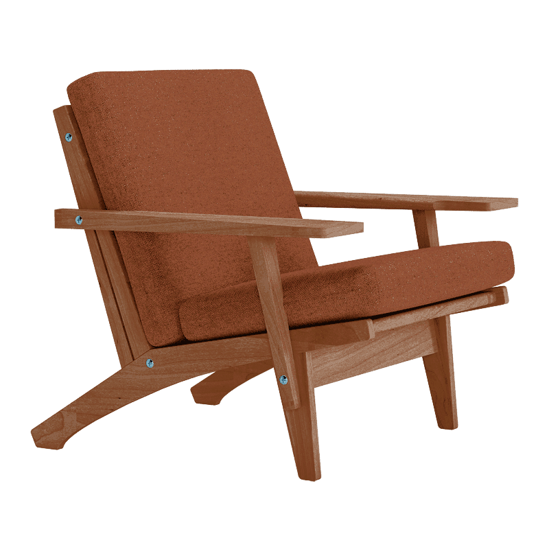 Pehmustesetti Wegner GE 370 -tuoliin, villa