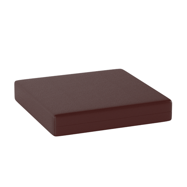 Taittopatja mittojen mukaan, keinonahka - Aubergine - S3103