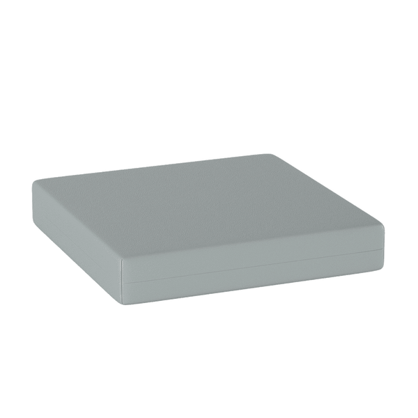 Taittopatja mittojen mukaan, keinonahka - Aluminium - S3104