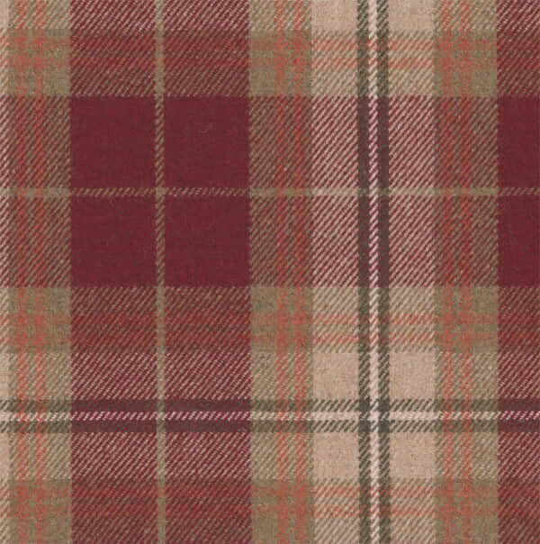 Taittopatja mittojen mukaan, kuviollinen villa - Mahogany - S7205