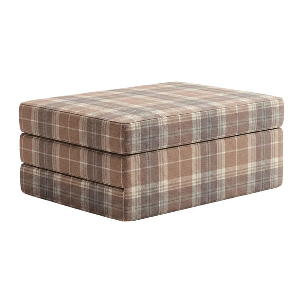 Taittopatja mittojen mukaan, kuviollinen villa - Oak Bark - S7200