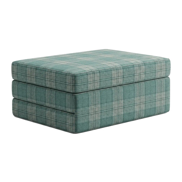 Taittopatja mittojen mukaan, kuviollinen villa - Arctic Mist - S7208