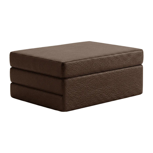Taittopatja mittojen mukaan, nahka - Brown - S3001