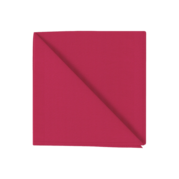 Puuvillainen lautasliina, sanforoitu - Red - D1003,